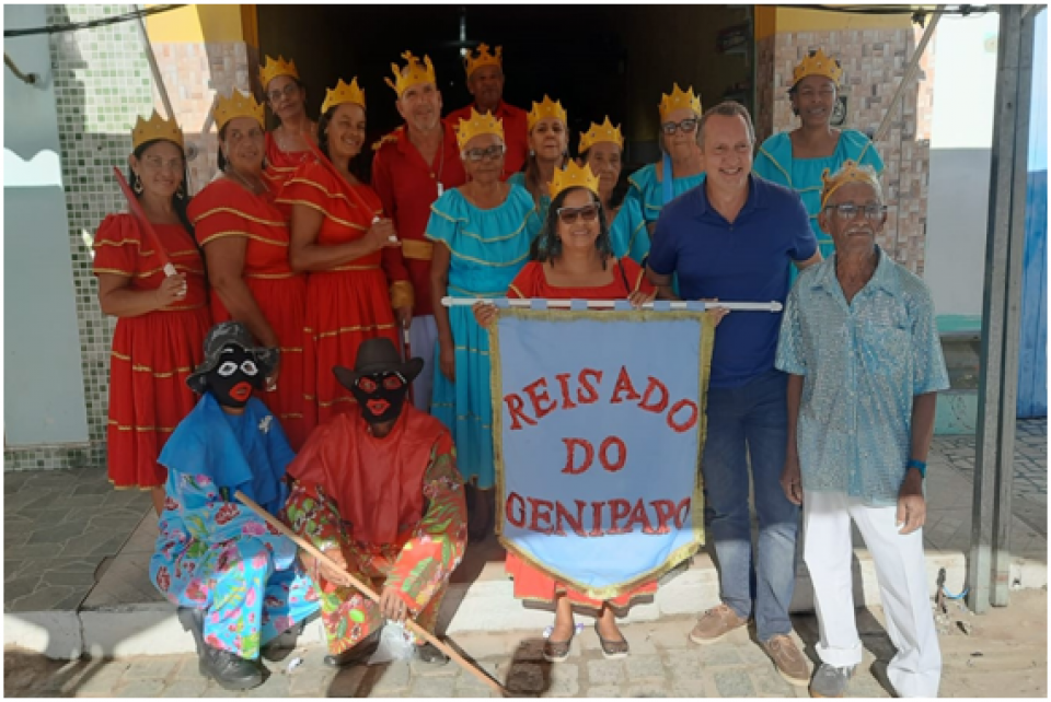 Reisado de Figuras e Espadas do Povoado de Genipapo, Saúde–BA